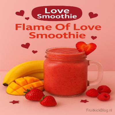 Flame of Love Smoothie is een liefde volle smoothie