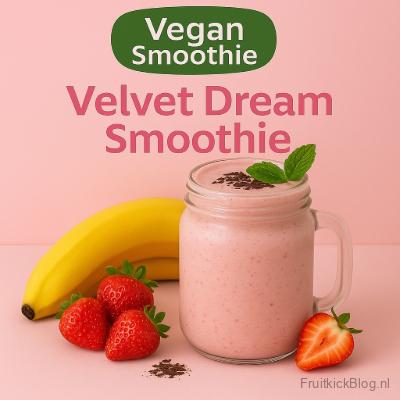 Groene Minty Fresh Smoothie in een glas, met kiwi’s en limoenen ernaast, op een felgroene achtergrond.