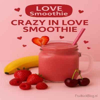 Crazy in Love Smoothie – fruitige en gezonde love smoothie vol energie en passie.