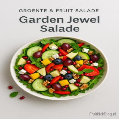 Garden Jewel Salade - FruitkickBlog