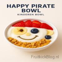 Kinder Happy Pirate Bowl met fruit en yoghurt – leuke en gezonde kids bowl
