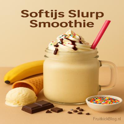 Softys Slurp Smoothie – romige en zoete dessert smoothie met zachte smaakbeleving