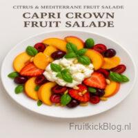 Capri Crown salade met citrusfruit en kruiden – luxe mediterrane salade