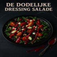 De Dodelijke Dressing Salade – spannende salade met felgekleurde dressing voor Halloween