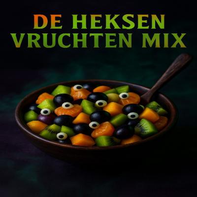 Een betoverende mix van fruit, drakenoog-druiven, pompoenstukjes en een vleugje magie. Deze kleurrijke kom is gezond, griezelig én onweerstaanbaar lekker — ideaal voor een heksachtig Halloween-feest!