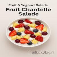 Fruit Chantelle salade met romige fruitmix – feestelijke romige fruitsalade.