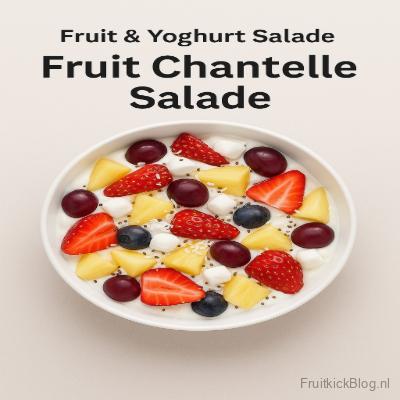 Fruit Chantelle salade met romige fruitmix – feestelijke romige fruitsalade.