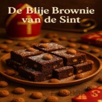 Een smeuïge, rijke brownie met stukjes kruidnoot, karamel en een vleugje speculaaskruiden — het favoriete dessert van de Sint (en van iedereen die van chocolade houdt)!